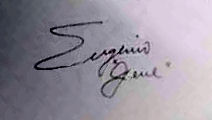 Eugenio Albano signature