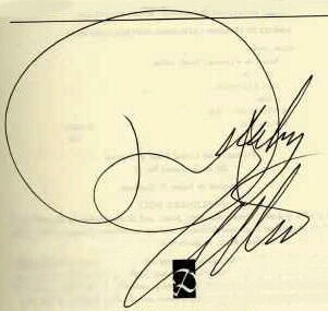 Dorothy Allison signature