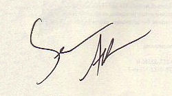 Sean Astin signature