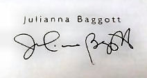 Julianna Baggott signature