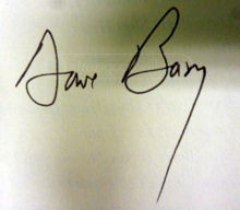Dave Barry signature