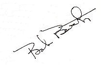 Bob Barth signature