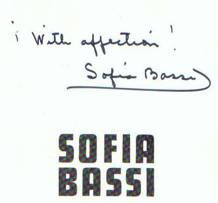 Sofia Bassi signature