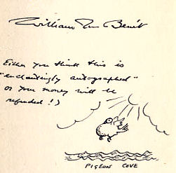 William Rose Benet signature
