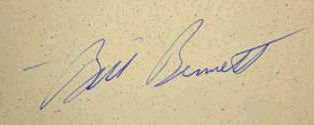 William J. Bennett signature