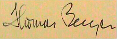 Thomas Berger signature