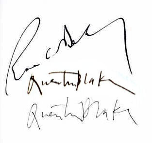 Quentin Blake signature
