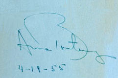 Arna Bontemps signature
