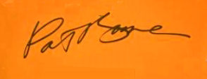 Pat Boone signature