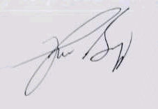 Rick Bragg signature