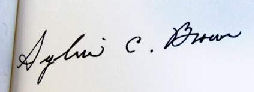 Sylvia Browne signature