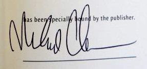 Michael Chabon signature