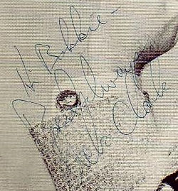 Dick Clark signature
