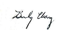 Beverly Cleary signature