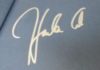 Harlan Coben signature