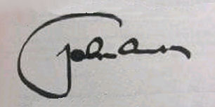 John Connolly signature