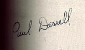 Paul  Darrell signature