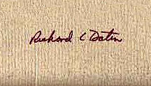 Richard C.  Datin signature