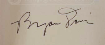 Bryan  Davis signature