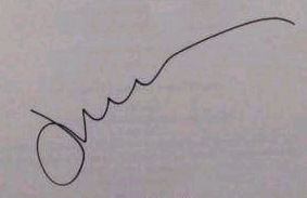 Jeffery  Deaver signature