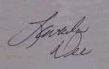 Lavada  Dee signature