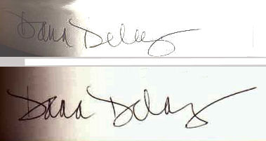 Dana  Delany signature