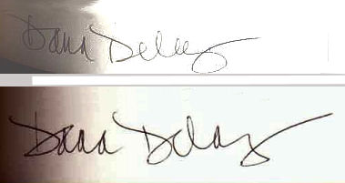 Dana  Delany signature