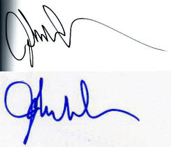John  Densmore signature