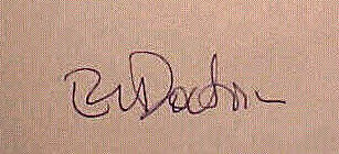 E. L.  Doctorow signature