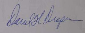 Darrel W.  Draper signature