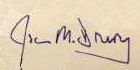Joan M.  Drury signature