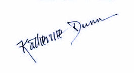 Katherine  Dunn signature