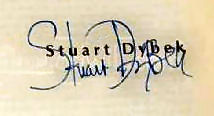 Stuart  Dybek signature