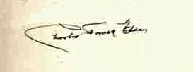 Charles Farwell  Edson signature