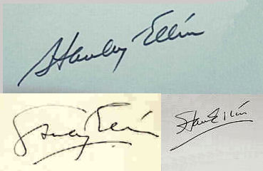 Stanley  Ellin signature