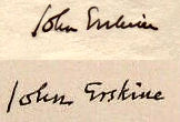 John  Erskine signature