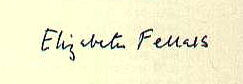 Elizabeth  Ferrars signature