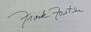 Frank  Foster signature