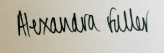 Alexandra  Fuller signature