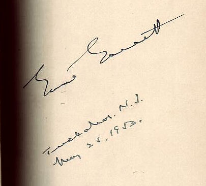 Garet  Garrett signature