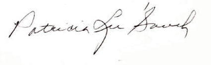 Patricia Lee  Gauch signature