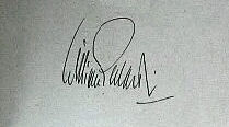 William  Gerhardi signature