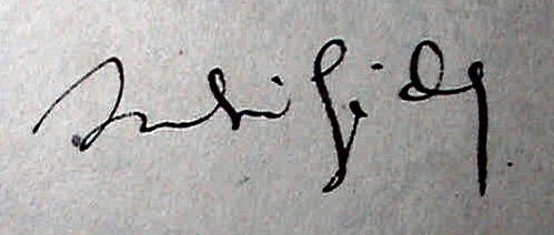Andre Gide signature