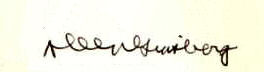 Allen  Ginsberg signature