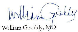 William  Gooddy signature