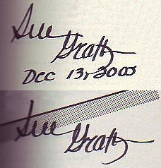 Sue  Grafton signature