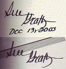 Sue  Grafton signature