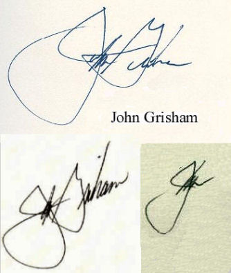John Grisham signature