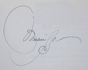 Michael  Hague signature
