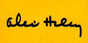 Alex  Haley signature